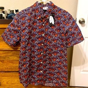 Kennington LTD short sleeve shirt - 100% cotton shirt size large New with Tags